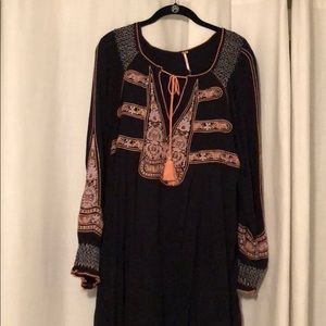Free People Embroidered Dress